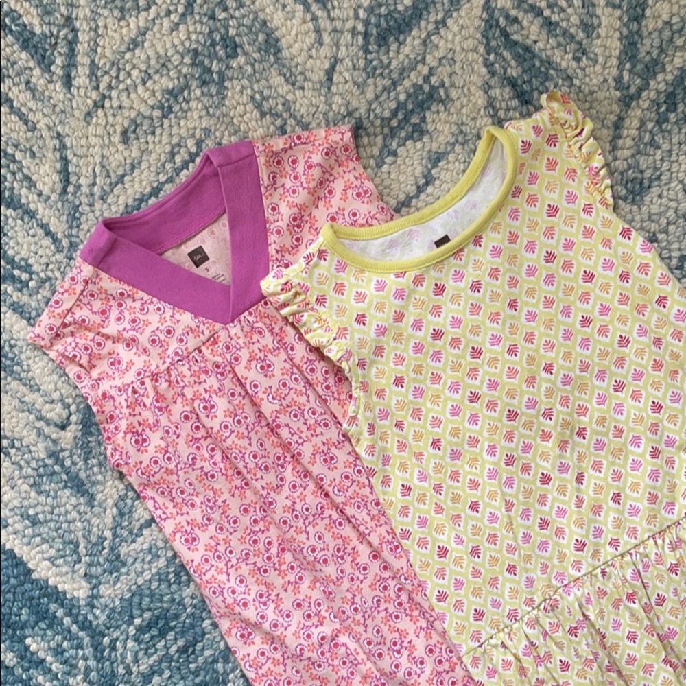 2 Tea Collection Sleeveless Dresses
